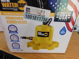Wayne 16 HP WaterBUG Submersible Utility Pump with Multi-Flo Technology