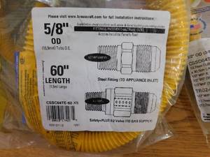Huge Lot of Gas supply line connections kits for Major Appliances. x 20