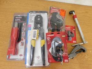Plumbing Hand Tool Lot -