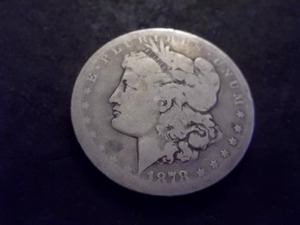 lot 2 image: 1878 CC Morgan Silver Dollar 2nd Reverse