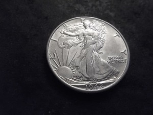 1942 D Walking Liberty Half Dollar