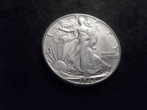1942 D Walking Liberty Half Dollar