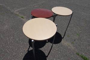 lot 110A image: Set Of 3 Side Tables
