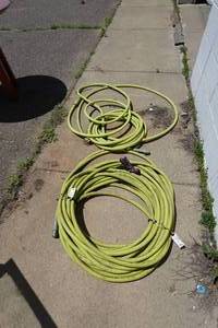 lot 30A image: 2 Water Hoses with Sprayer