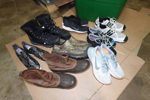 lot 303 image: Large Assortment of Shoes