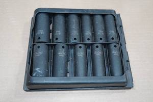lot 21 image: Performance Tool 11-Piece Deep Impact Socket Set - 12 Drive, Metric