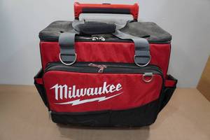 lot 37 image: Milwaukee Jobsite Rolling Tool Bag
