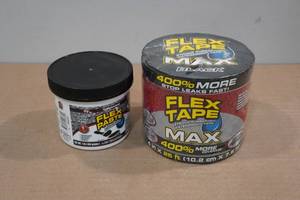 lot 46 image: Flex Seal Tape and Paste