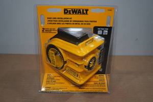 lot 95 image: DeWalt Door Lock Installation Kit