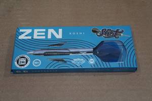 lot 113 image: Shot Zen Roshi 24gm Steel Tip Darts