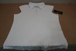 lot 141 image: IBKUL Athleisure Sun Protective Cooling Golf Polo -Womens Large