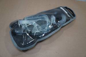 lot 182 image: Cressi Pano 3 Snorkel Set -ClearBlack