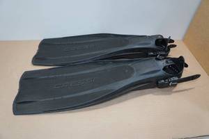 lot 185 image: Cressi Pro Light Open Heel Scuba Diving Fins -Size XXL