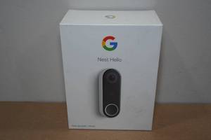 lot 227 image: Google Nest Hello Video Doorbell