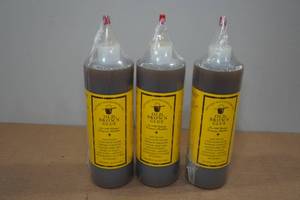 lot 244 image: 3 20oz Bottles Antique Refinishers Inc Old Brown Glue