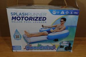 Splash Runner Motorized Deluxe Pool Lounger