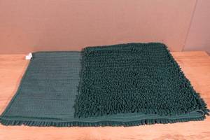 Bathroom Rug -Forest Green, 25x60