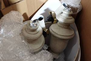 Set of Two Farmhouse Table Lamps