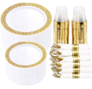 Wellife Service for 50 -White & Gold