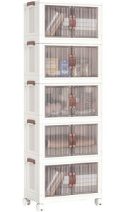 HOOBRO 5-Pack Storage Bins with Lids