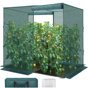 Plant Protection Tent with 2 Zipper Doors 4x8
