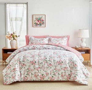 7-Piece Bed in a Bag -Queen, Floral