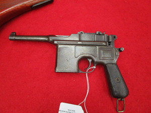 lot 1 image: Mauser Broom Handle .30