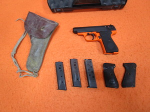 lot 21-A image: JP Shuer Sohn Suhl .32 Auto 7,65mm Pistol