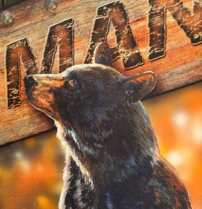 lot 54 image: Awesome Light Up Man Cave Decor