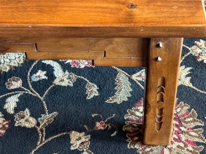 lot 43 image: New Mexico Coffee Table  Southwestern Design Wooden Coffee Table