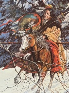 lot 58 image: Julie Kramer Cole Keepers of the Secret Framed Print