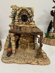 lot 110 image: Department 56 Little Town of Bethlehem Series including Little Town of Bethlehem The Birth of Christ Nativity Set