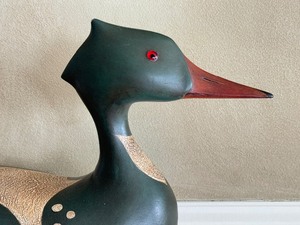 lot 148 image: Wooden Decoy by Bo Lyons