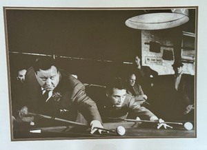 lot 162 image: Large Framed Gleason & Newman Star in the 1961 Movie The Hustler Poster