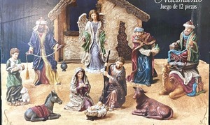 lot 167 image: Kirkland 13 Piece Nativity Set