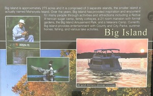 lot 168 image: Big Island, Lake Minnetonka Print