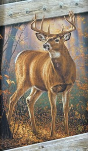 lot 131C image: Delightful Deer Motif Decor