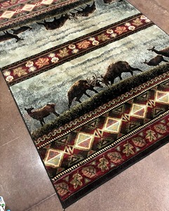 lot 4 image: United Weavers Native Landscape Area Rug