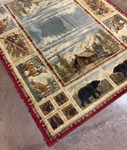 lot 123C image: Rustic Designers Image Rug