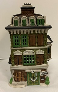 lot 227 image: Imperfect Decorative Village Buildings bay Department 56 and Lemax