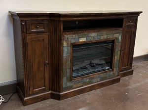 lot 4A image: Electric Fireplace  Portable Electric Fireplace  Electric Fireplace TV Stand