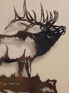 lot 197 image: Signed Laser-Cut Richard Knox Wall Decor