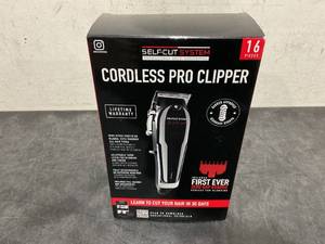 lot 225 image: 16PCS Self-Cut System Cordless Pro Clipper