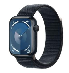 lot 7 image: Apple Watch Series 9 GPS 45mm Midnight Aluminum Case with Midnight Sport Loop UNACTIVATED