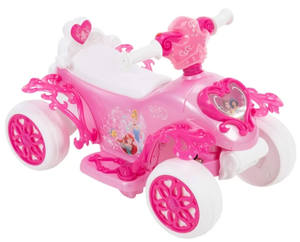 lot 19 image: Disney Princess Electric Ride-on Quad, for Children