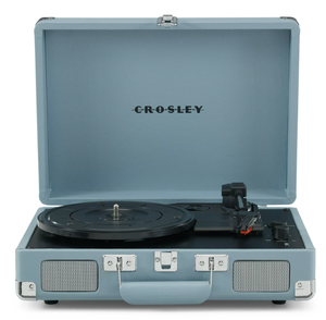 lot 22 image: Crosley Cruiser Premier Vinyl Record Player with Speakers and Wireless Bluetooth