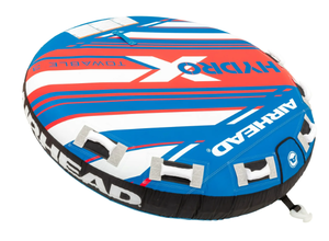 lot 25 image: Airhead Hydro X 3 Person Towable Tube for Boating