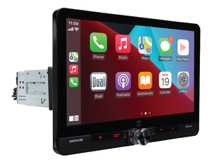 lot 26 image: Dual Electronics DMCPA10W 10.1 Wireless Apple CarPlay & Android Auto Car Stereo