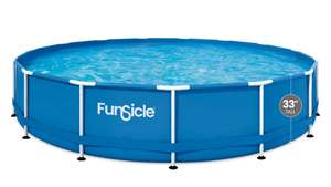 lot 73 image: Funsicle Activity Above Ground Frame Swimming Pool