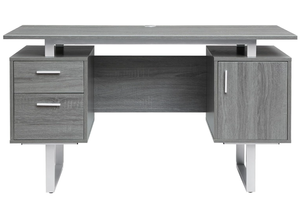 lot 79 image: Techni Mobili Modern Office Desk with Storage